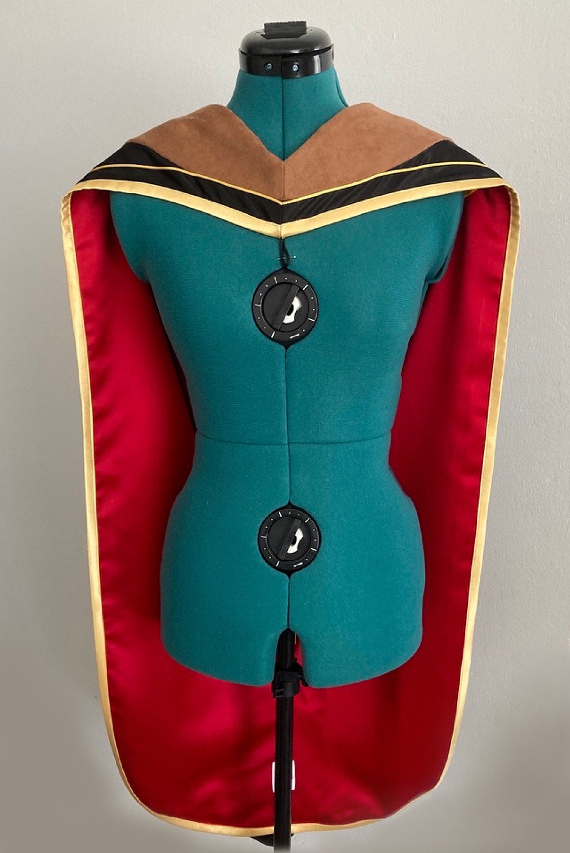 Custom Made Doctor Hood, Deluxe Doctoral Academic Hood, Special model-two doctorates, Honors Graduation, Doctorate PhD Graduation 2026, Doctoral Regalia.