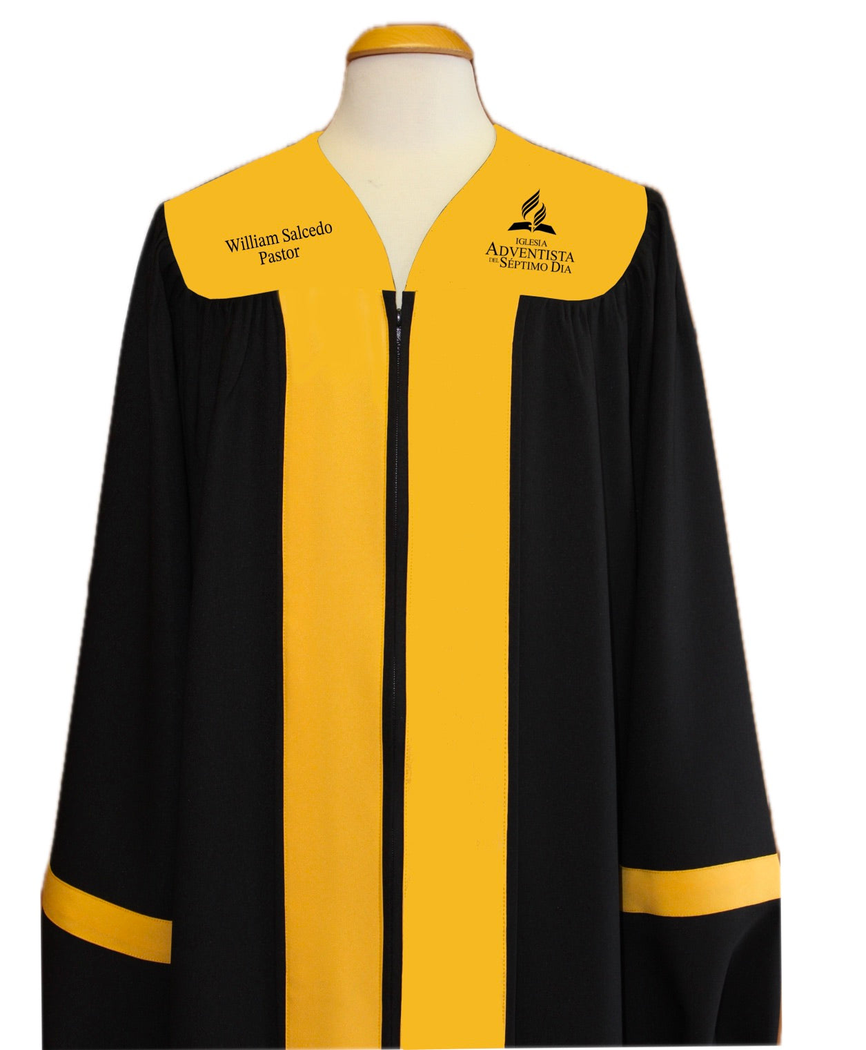 Personalized Baptismal Robe for Pastors | Ecclesiastical Baptismal Attire | Luxury Clergy Robe | Baptismal Robe for Pastors and Clergy | Luxury Ceremonial Attire | Adult Baptismal Suit | Baptismal Robe for Pastors | Luxury Baptismal Robe for Clergy