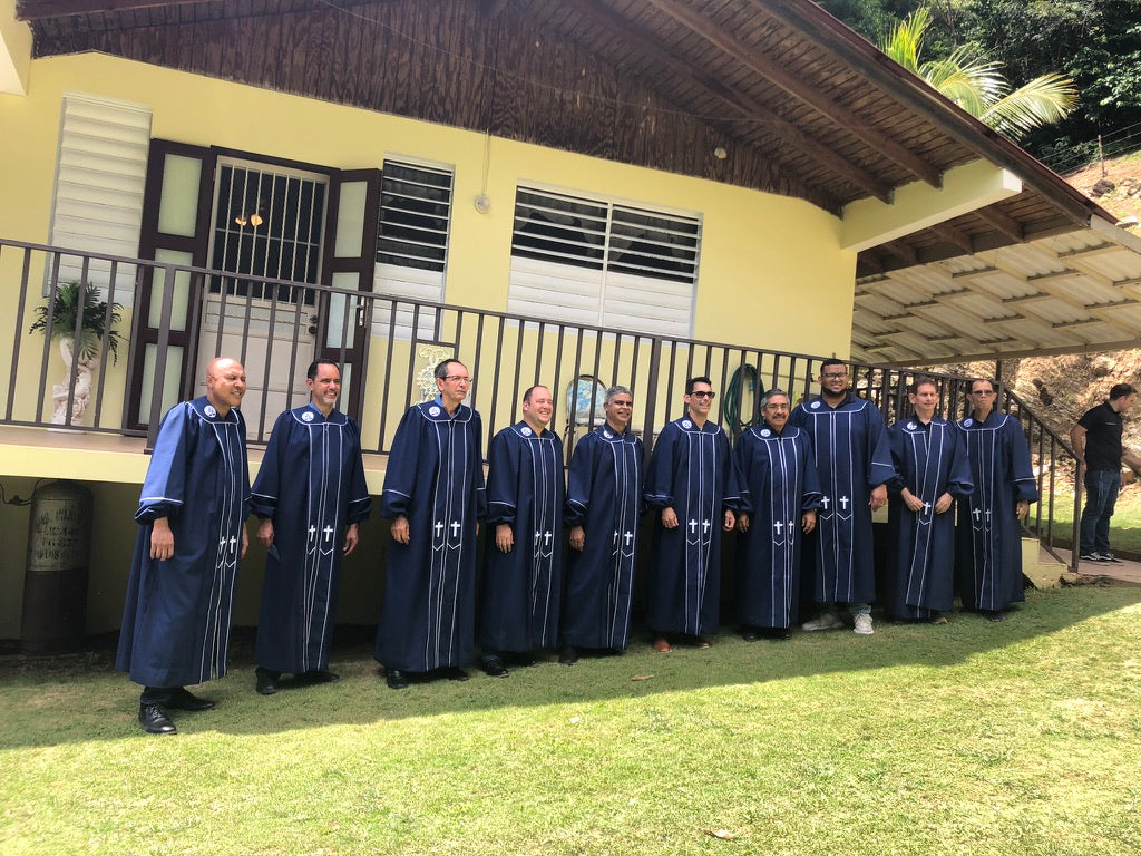 Baptismal Robes for Pastors,Baptismal Gowns for Pastors. Christening Gown for Adults, EmbroideredClergy Robe.Adult Baptismal Robe,CustomMade.