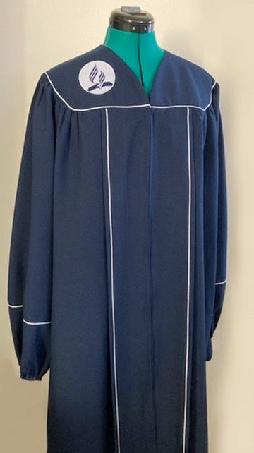 Baptismal Robes for Pastors,Baptismal Gowns for Pastors. Christening Gown for Adults, EmbroideredClergy Robe.Adult Baptismal Robe,CustomMade.