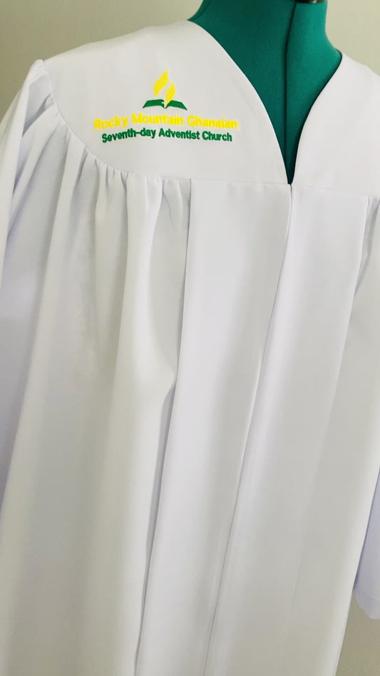 Baptismal Robe for adults,Garments for Adults Baptismal gown,For Church members,Custom Apparel Classic Christening Gown,Luxury Clerical Robe